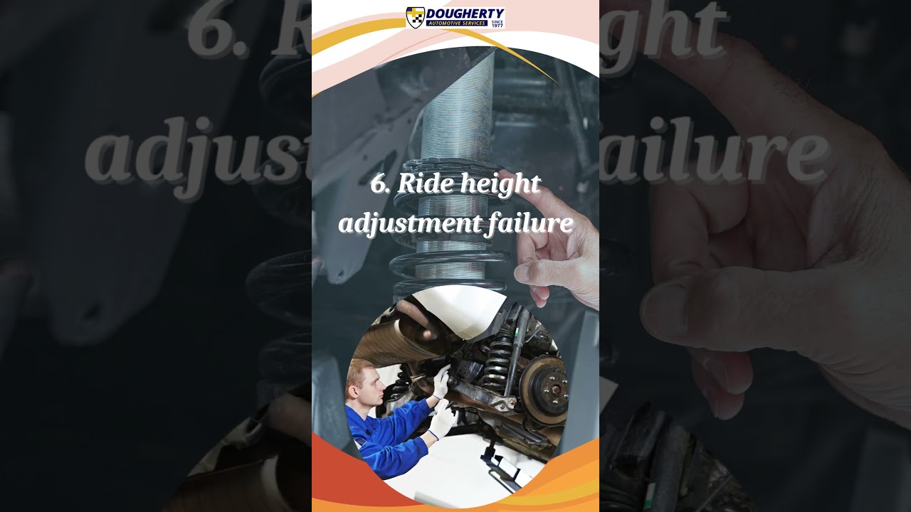 What is the suspension fault warning on a Land Rover