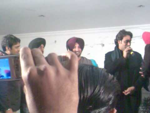 Video002 babbu mann with katanigurbaksh shonki ,NIKKU ,SHAMSHER SANDHU AT [OINT ZERO PARTY