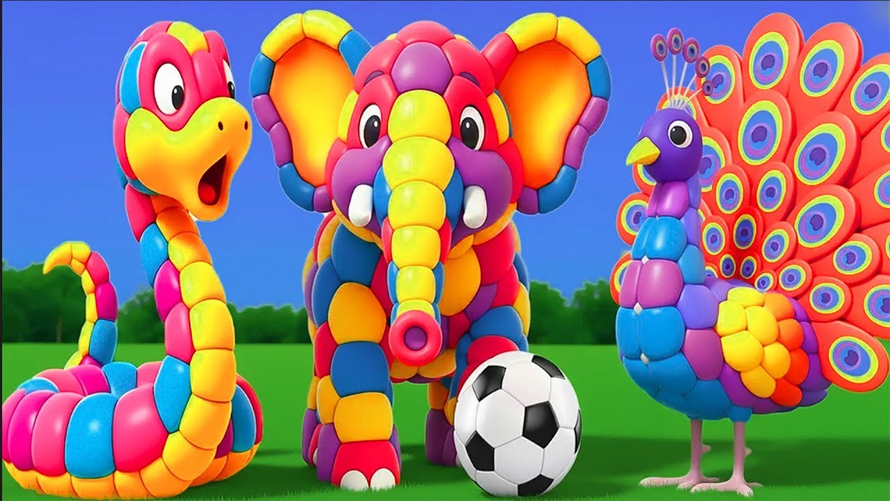 The mascot vibrato assistant snake placed on the football field is popular co-produced, creative