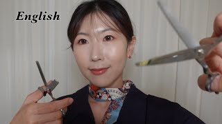 ASMR | Tingly Hair Cut ✂️ (Visual Triggers, Layered Sounds)