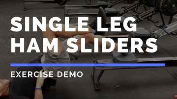Rugby Renegade | Single Leg Hamstring Sliders - Exercise Demo