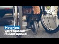 Yomper motorisation pour fauteuil roulant manuel