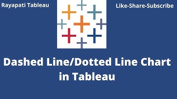 Dashed line chart or Dotted Line Chart in Tableau