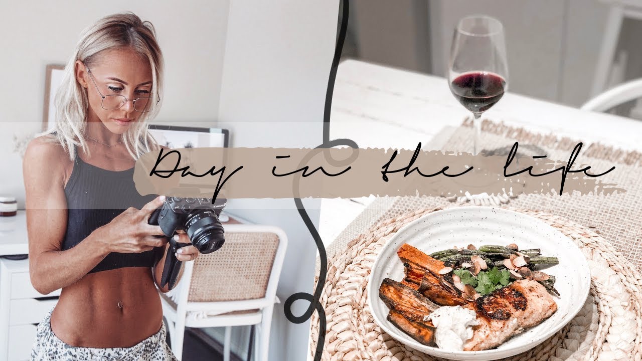 my fav HEALTHY DINNER RECIPE | day in the life CONTENT CREATOR