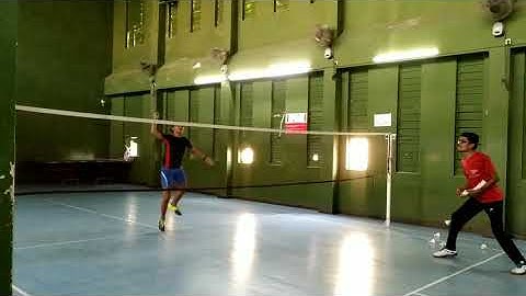 Badminton net kill techniques // Badminton training