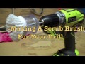 Drill Scrub Brush