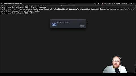 Python Environment Setup - macOS - Developer Tools and Git