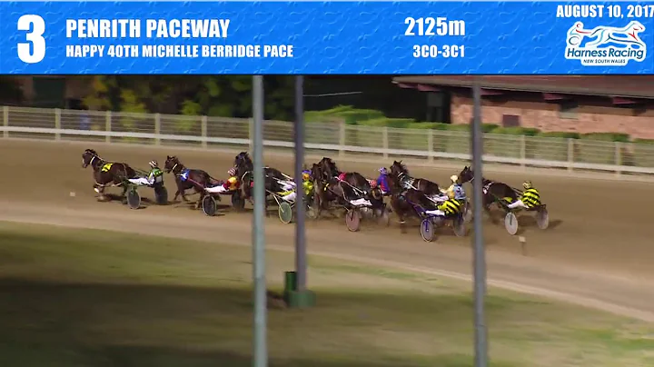 PENRITH - 10/08/2017 - Race 3 - HAPPY 40TH MICHELL...