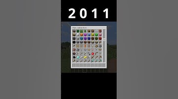 2011 vs 2025 Minecraft 🥲
