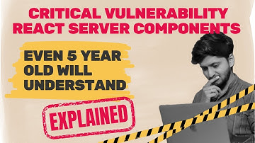 React.js Vulnerability Explained | Remote Code Execution | CVE-2025-66478 | Next.js | Tamil