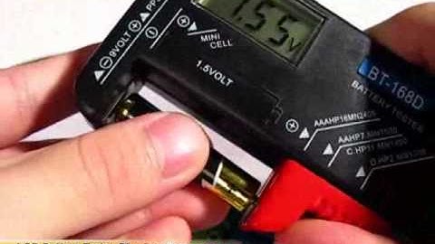 SuntekStore: Universal LCD Battery Tester Checker for 9V AA AAA C D Button