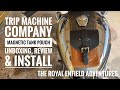 REA #31 | Trip Machine Company Magnetic Tank Pouch | Unboxing, Review & Install on Royal Enfield