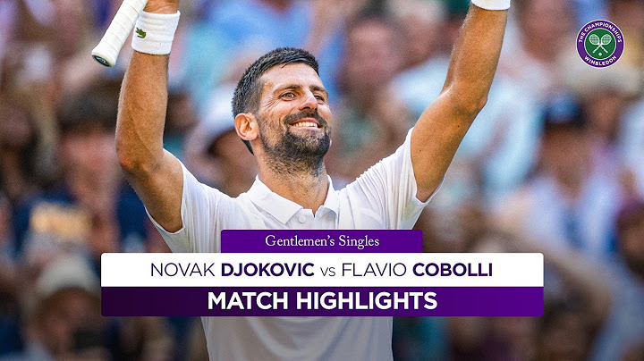 Djokovic powers past early scare! | Flavio Cobollo vs Novak Djokovic | Highlights | Wimbledon 2025