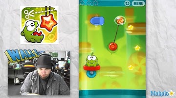 Cut the Rope: Experiments - Sticky Steps 3-4