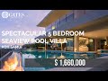 Koh samui spectacular seaview pool villa in exclusive residence  gates asia