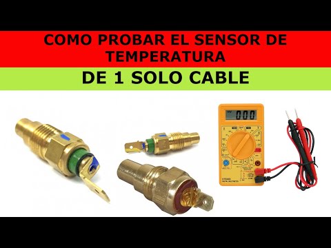 Video: ¿Cómo funciona un sensor de temperatura de un solo cable?