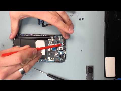 Samsung Note 2 charging port fix, and screen replacement