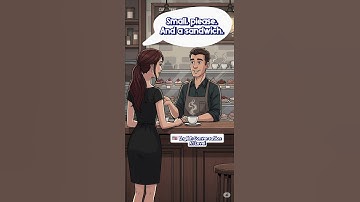 Ordering at a Café – Easy English Dialogue for Beginners (A1)