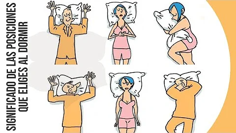 ¿Qué significa que duerma con las manos debajo de la almohada?