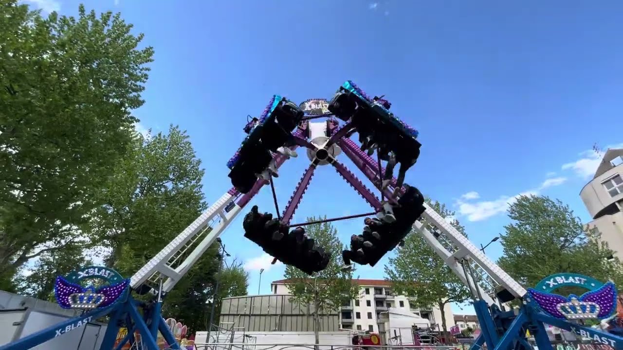 X BLAST - Fête foraine de Vienne 2025 😍🇫🇷