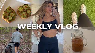 PRODUCTIVE WEEKLY VLOG ❥ cleaning & organizing, working out & getting my life together!