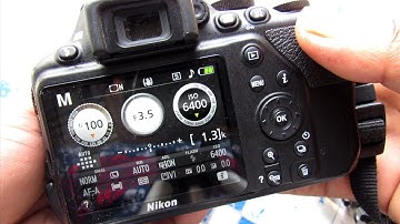 Nikon D5200 All Shortcut & Video auto Focus Settings ISO F1
