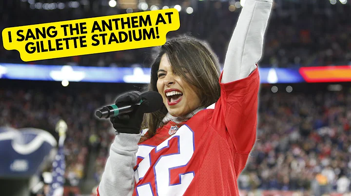 I Sang the National Anthem At The Patriots - Bills...
