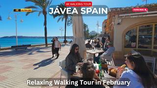 Sunny JAVEA in February | Scenic Mediterranean Walking Tour | Spain Travel