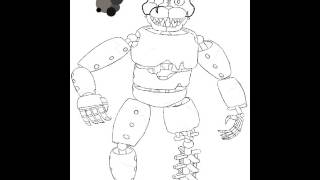 The cat (five nights at Candy's) {speedpaint} screenshot 3