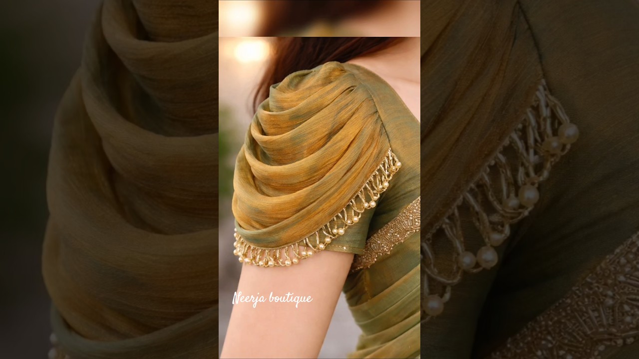 Wov So elegant and popular sleeve design ideas 💯👌 