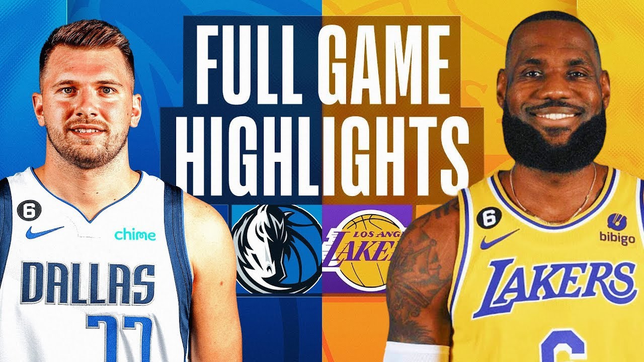 Dallas Mavericks vs Los Angeles Lakers Full Game Highlights Dec 25 NBA Christmas Day 2022