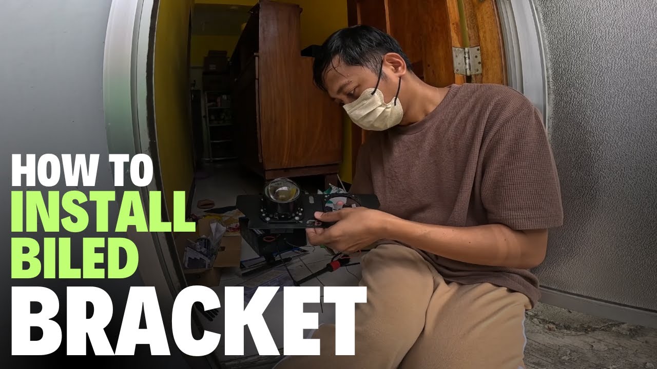 How to Install Biled Projector on Biled Bracket Vario - YouTube