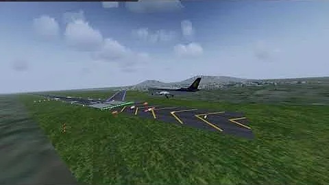 [Flightgear] Jet Airways A330 Landing at Chennai #flightgear #a330 #landing #jetairways #chennai