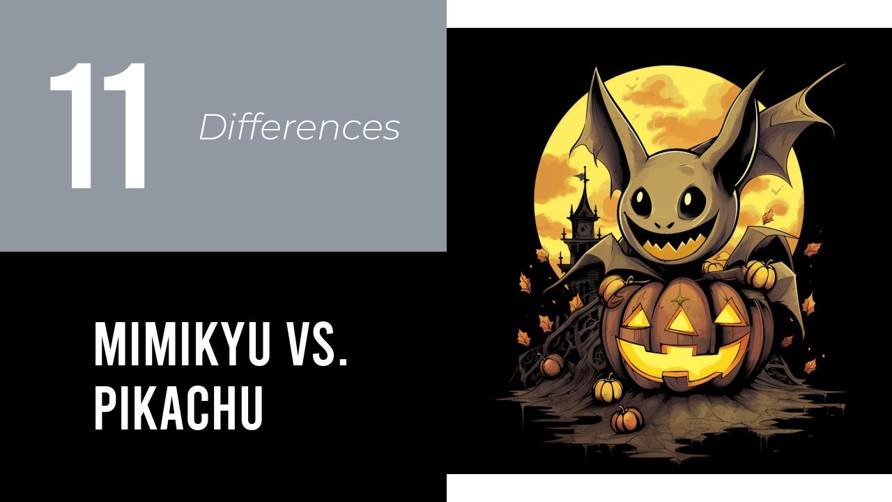 11 Key Differences Between Mimikyu and Pikachu: Who Wins?