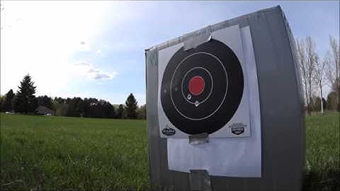 Benjamin Sheridan 392P first shots @ 30 yds. Spring 2018
