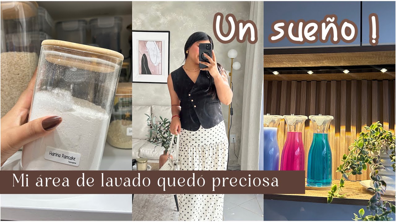 PEQUEÑOS CAMBIOS QUE HACEN LA DIFERENCIA ✅ Cleanwithme ✨ limpieza profunda en mi área de lavado 💕
