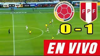 EN VIVO COLOMBIA 0 - 1 PERÚ por las Eliminatorias QATAR 2022 | ONLINE  EN DIRECTO