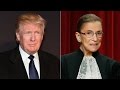 Ruth Bader Ginsburg didn't back off Trump criticism