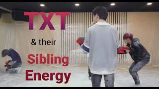 Txt And Their Sibling Energy