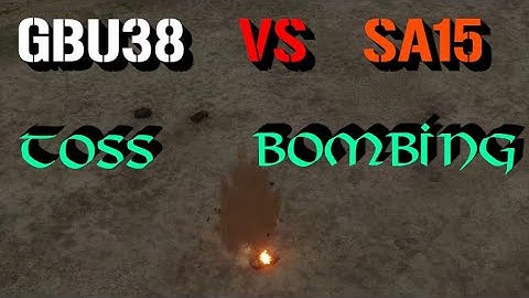DCS F-16C:  GBU38 VS SA15 Tor Toss Bomb