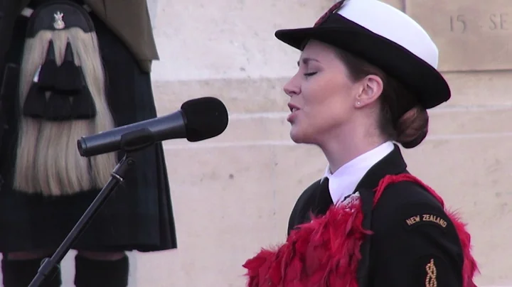 Whakaaria Mai performed at the New Zealand Dawn Se...