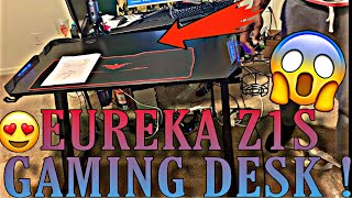 Unboxing My New Eureka Z1S Gaming Desk ( Assembly )