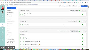 Using Badgr in Canvas