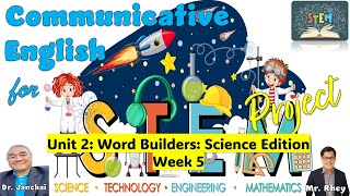 STEM Week 5 | Prefix and Suffix STEM Word Builders | Arvee Valencia