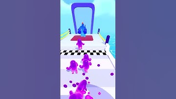 Join Blob Clash 3D Gameplay #93 is join clash 3d and blob runner 3d games | TOP GAMES | #Shorts💛🧡❤️