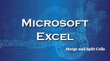 Excel 2016 Merging Cells and Splitting Merged Cells