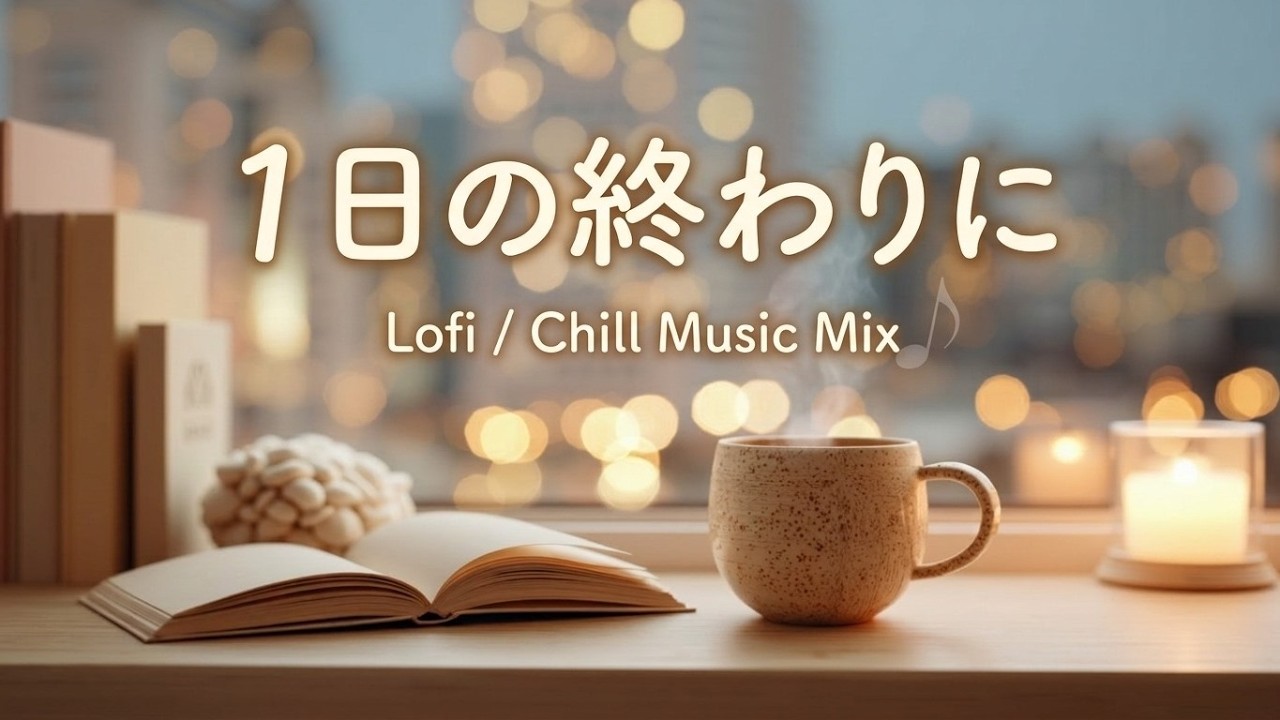 [Исцеляющая музыка на ночь] В конце дня | Отблески света | Нежная гитара Lo-Fi