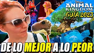 🦁¿QUÉ HACER EN Animal Kingdom Orlando 2023? Mejores y Peores Atracciones, Tips y consejos✅