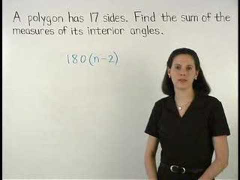 Sum Of Interior Angles A Polygon