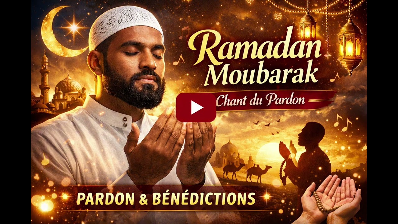 RAMADAN MOUBARAK 🌙 Chant du Pardon — Nasheed Émouvant | Doua, Paix & Bénédictions